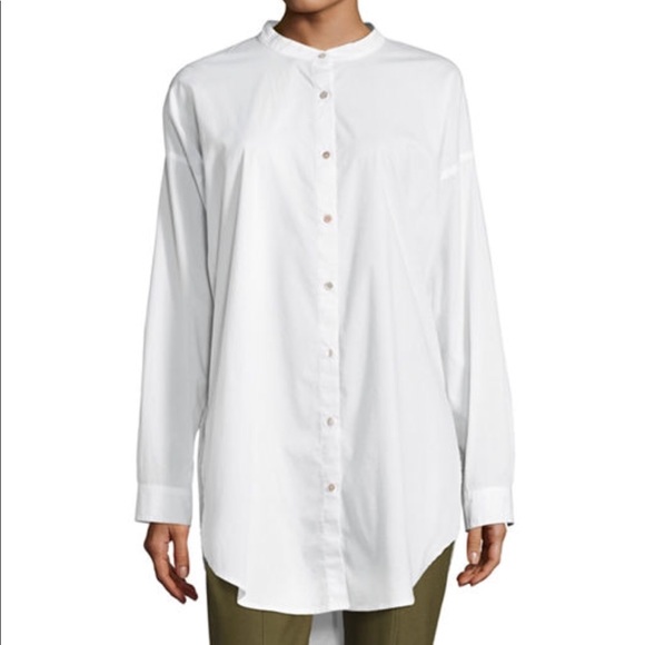 Eileen fisher white blouse Clearance